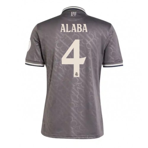 Dres Real Madrid David Alaba #4 Rezervni 2024-25 Kratak Rukav